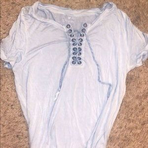 American eagle, light weight, beachy shirt.